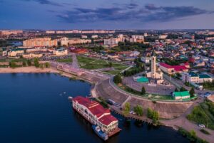 Вид на Набережные Челны