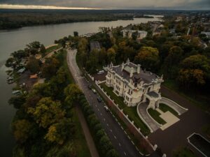 Вид на усадьбу Асеева