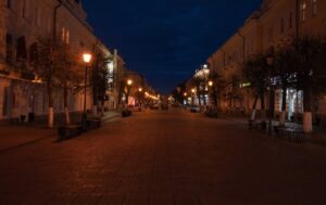 Пешеходная улица в Твери